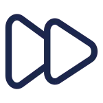 Rewind Forward SVG Icon